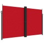 Tenda da Sole Laterale Retrattile Rossa 200x1000 cm