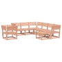 Set Salotto da Giardino 8 pz in Legno Massello di Douglas