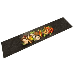 Tappeto da Cucina Lavabile Spezie 60x300 cm Velluto