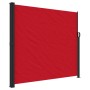 Tenda da Sole Laterale Retrattile Rossa 180x600 cm