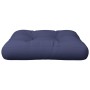 Cuscino per Pallet Blu Marino 60x60x12 cm in Tessuto