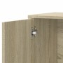 Credenza Rovere Sonoma 60x31x70 cm in Legno Multistrato