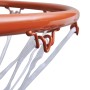 Set Canestro da Basket con Rete Arancione 45 cm