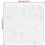 Tappeto OVIEDO a Pelo Corto Beige 120x120 cm