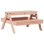 Tavolo da Picnic per Bambini 88x97x52 cm Legno Massello Douglas