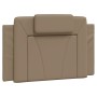 Letto con Materasso Cappuccino 90x200 cm in Similpelle