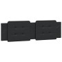 Cuscino Testiera Nero 180 cm in Similpelle