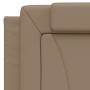 Letto con Materasso Cappuccino 100x200cm Similpelle