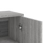 Credenza Grigio Sonoma 60x31x84 cm in Legno Multistrato