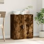 Credenza Rovere Fumo 79x38x80 cm in Legno Multistrato