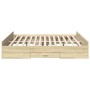 Giroletto Cassetti Rovere Sonoma 180x200 cm Legno Multistrato