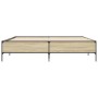 Giroletto Rovere Sonoma 180x200 cm in Legno Multistrato Metallo