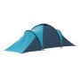 Tenda da Campeggio per 6 Persone Blu Marino e Azzurro