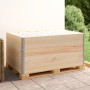 Collari per Pallet 3 pz 80x120 cm in Legno Massello di Pino