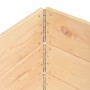 Collari per Pallet 3 pz 80x120 cm in Legno Massello di Pino