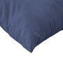 Set Cuscini per Pallet Blu Marino 60x38x13 cm in Tessuto