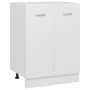 Armadio Inferiore Bianco 60x46x81,5 cm in Legno Multistrato