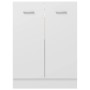 Armadio Inferiore Bianco 60x46x81,5 cm in Legno Multistrato