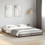 Giroletto Grigio Sonoma 140x200 cm in Legno Multistrato Metallo
