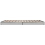 Giroletto Grigio Sonoma 140x200 cm in Legno Multistrato Metallo