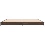 Giroletto Rovere Marrone 160x200cm in Legno Multistrato Metallo