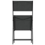 Set da Bistrot 3 pz in Acciaio Nero