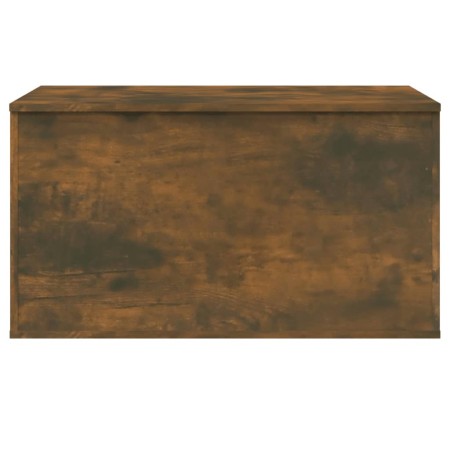 Cassapanca Rovere Fumo 84x42x46 cm in Legno Ingegnerizzato