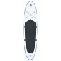 Set Tavola da SUP e Surf Gonfiabile Blu e Bianco