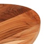 Piano Tavolo 110x40x2,5 cm Ovale in Legno Massello di Acacia