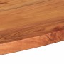 Piano Tavolo 110x40x2,5 cm Ovale in Legno Massello di Acacia