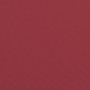 Cuscini per Sedia 6 pz Rosso Vino 40x40x7 cm in Tessuto Oxford