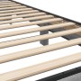 Giroletto Grigio Sonoma 100x200 cm Legno Multistrato e Metallo