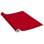 Pellicola Autoadesiva per Mobili Rossa 500x90 cm in PVC