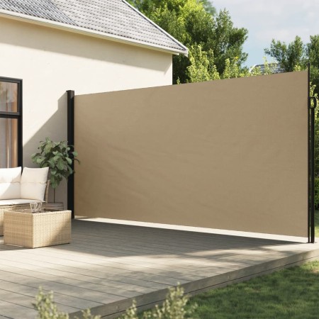 Tenda da Sole Laterale Retrattile Beige 200x300 cm