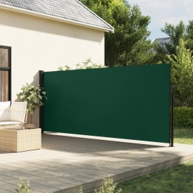 Tenda da Sole Laterale Retrattile Verde Scuro 160x300 cm