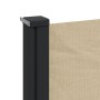 Tenda da Sole Laterale Retrattile Beige 160x300 cm