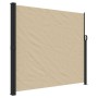 Tenda da Sole Laterale Retrattile Beige 180x600 cm