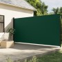 Tenda da Sole Laterale Retrattile Verde Scuro 220x600 cm