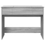 Toeletta con Specchio Grigio Sonoma 100x45x76 cm