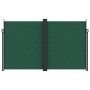 Tenda da Sole Laterale Retrattile Verde Scuro 200x600 cm