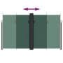 Tenda da Sole Laterale Retrattile Verde Scuro 200x600 cm