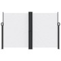 Tenda da Sole Laterale Retrattile Bianca 160x1000 cm