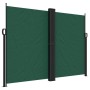 Tenda da Sole Laterale Retrattile Verde Scuro 180x1200 cm