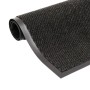 Tappeto Antipolvere Trapuntato Rettangolare 90x150cm Nero