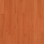 Set Divani da Giardino 8 pz Marrone Cera Legno Massello Pino