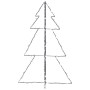 Albero di Natale a Cono 160 LED per Interni Esterni 78x120 cm