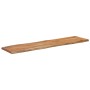 Piano Tavolo 160x40x2,5 cm Rettangolare Legno Acacia Bordi Vivi