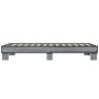 Giroletto Grigio Sonoma 100x200 cm Legno Multistrato e Metallo