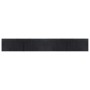 Tappeto Rettangolare Nero 60x400 cm in Bambù