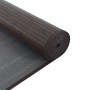 Tappeto Rettangolare Marrone Scuro 100x400 cm in Bambù